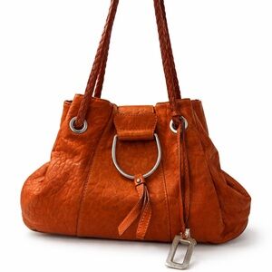 Authentic Dolce & Gabbana Burnt Orange Shoulder Bag